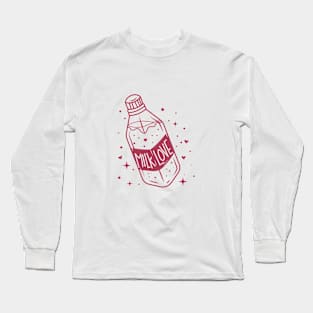 milk love Long Sleeve T-Shirt